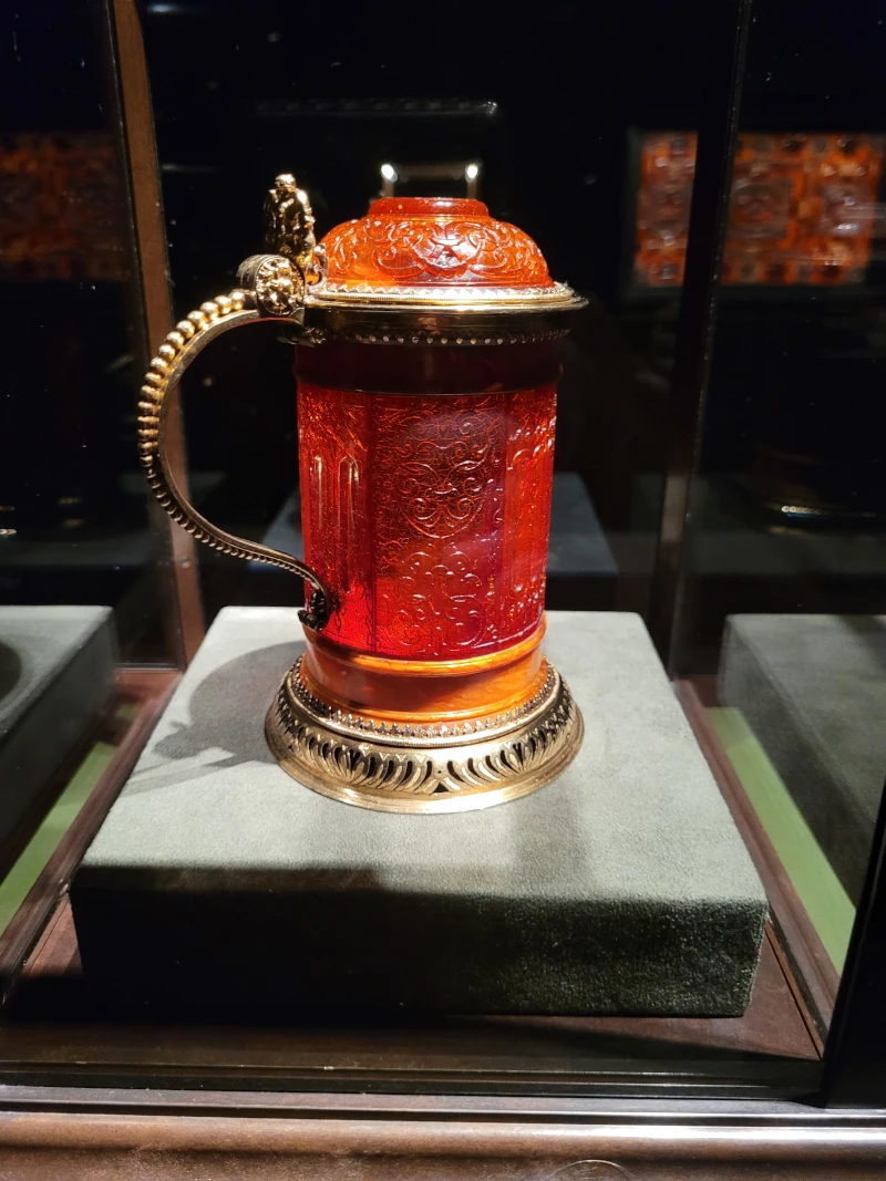 Georg Schreiber, chope en ambre